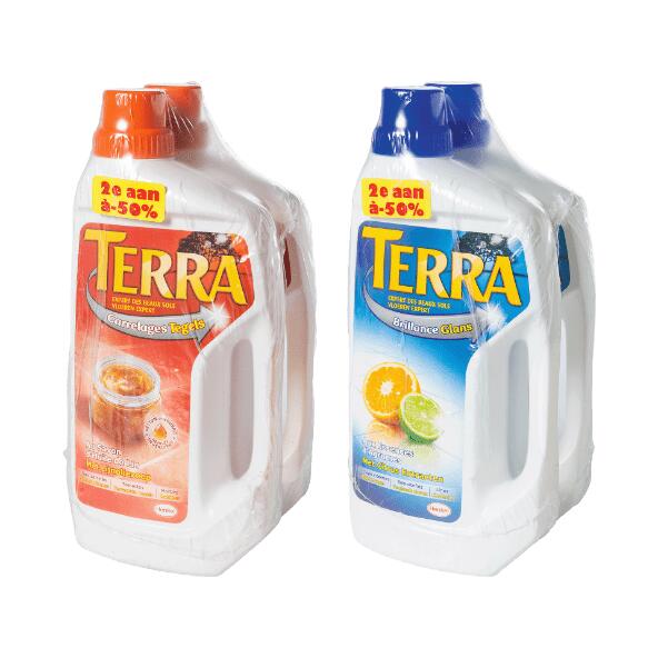 TERRA(R) 				Bodenreiniger, 2 St.