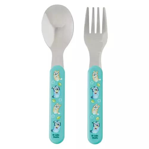 2 Piece Bluey & Family Character Plateware Set