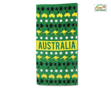 Reactive Printed Beach Towel