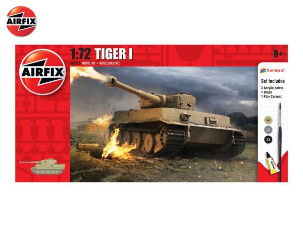Airfix Tiger 1 Model Kit Starter Set