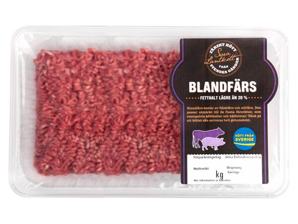 Färsk blandfärs