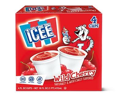 ICEE 
 Wild Cherry Cups
