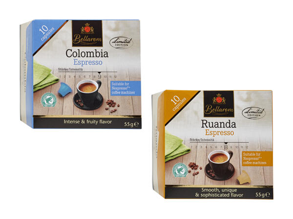 Capsules à expresso