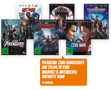 MARVEL(R) DVD's