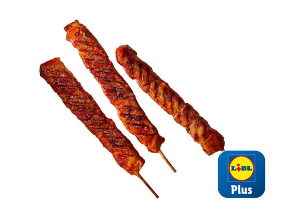 Brochette torsadée