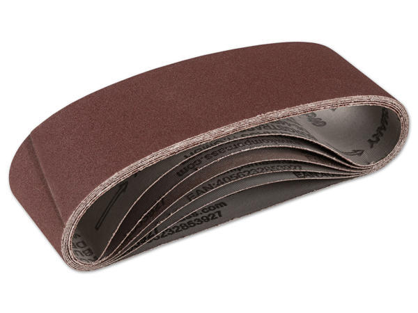 Bandschleiferpapier-Set, 6-teilig