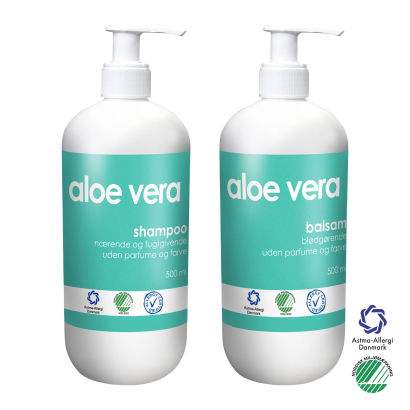 Aloe vera shampoo eller balsam