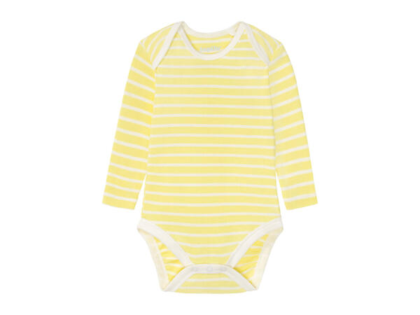 Lupilu Baby Long-Sleeve Bodysuits