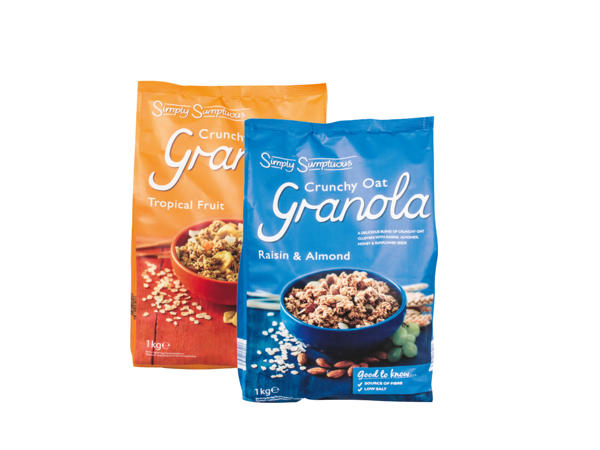 Crunchy Oat Granola