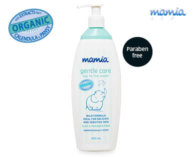 Baby Bath Wash with Organic Extracts 400ml