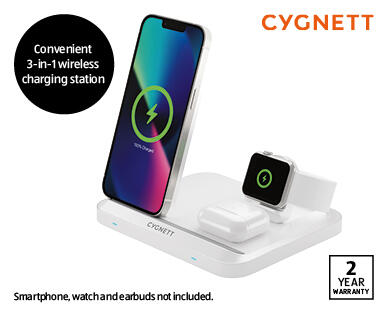 Cygnett 3-in-1 Charging Stand