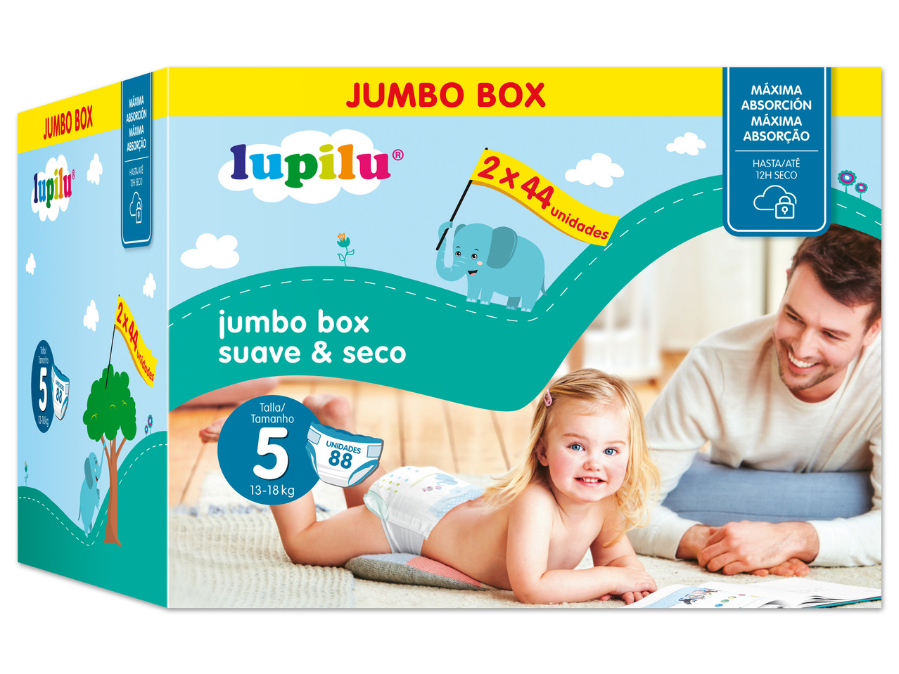 LUPILU Höschenwindeln, Maxi