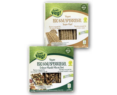 NATUR AKTIV Veganer Bio- Knusperriegel