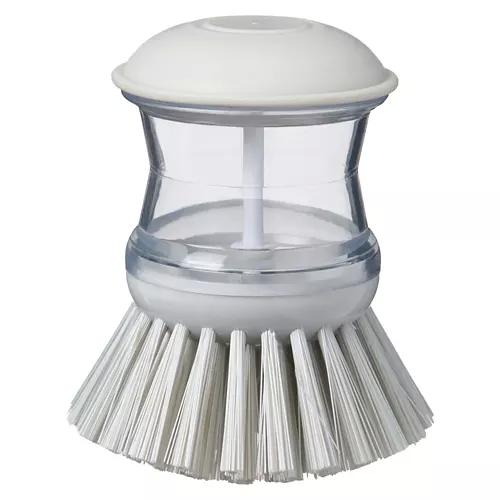 Sink Scrubber Palm Brush, Gray