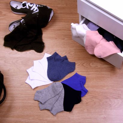 Chaussettes pour dames, 7 paires
