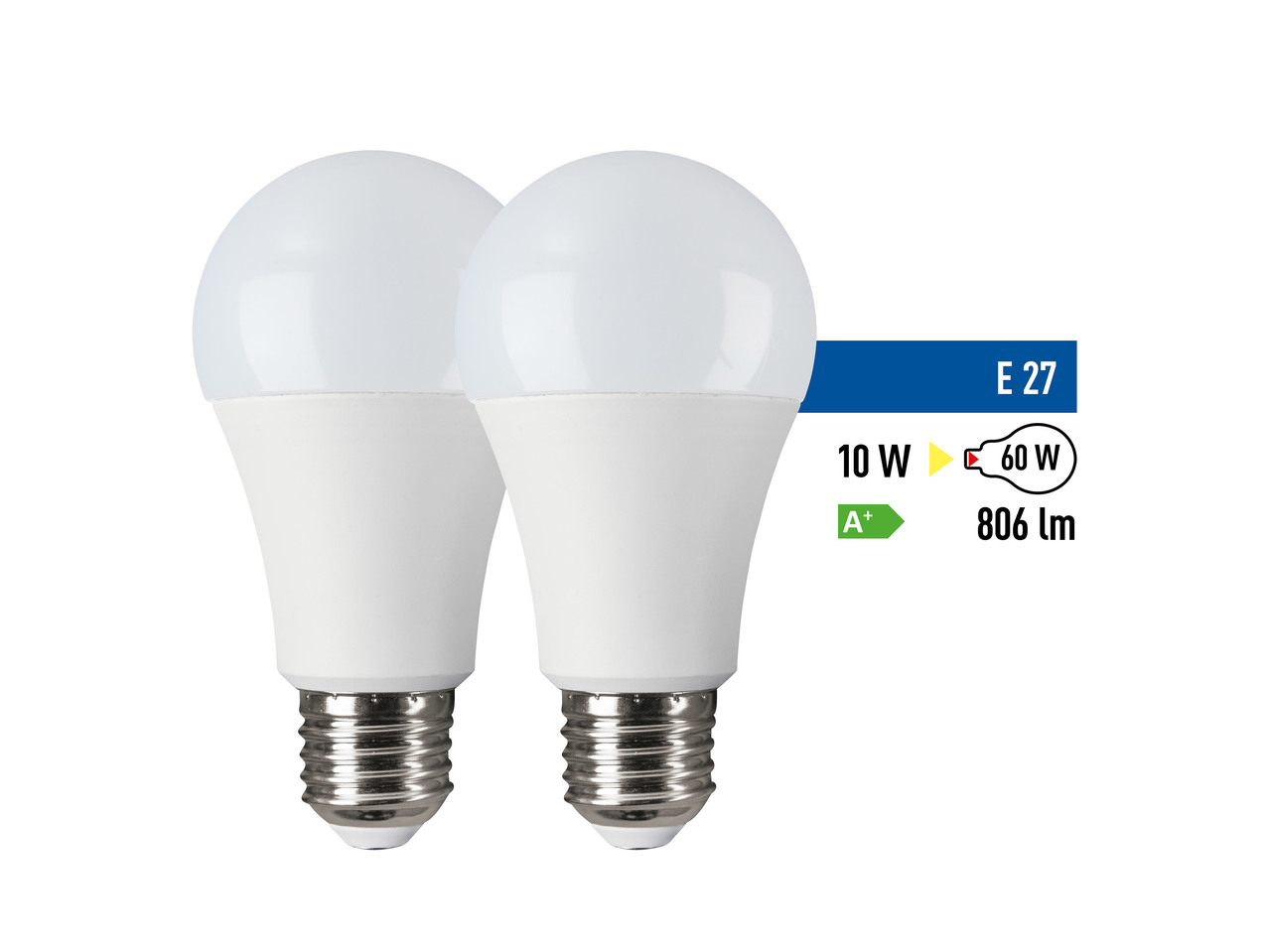 LED žárovka – 2 kusy