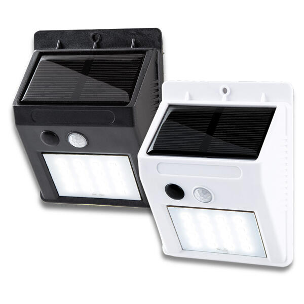 LED-Solar-Wand- und Sicherheitsleuchte