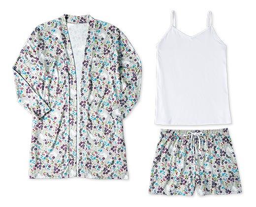 Serra Ladies 3 Piece Pajama Set