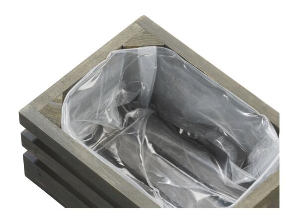 Parkside Wooden Planter Set - Set of 2 - Grey