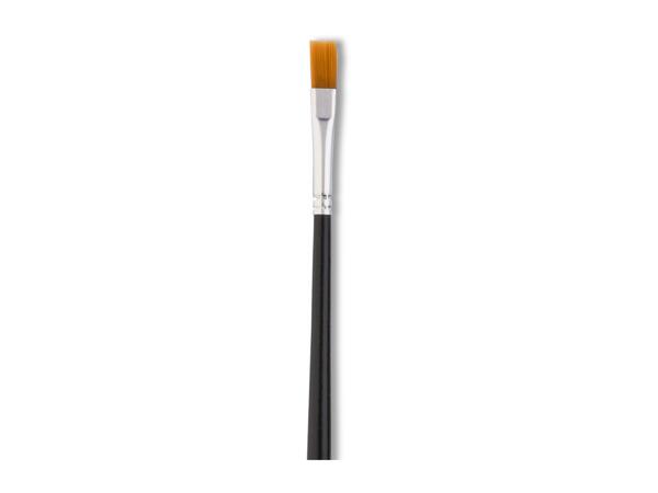 Crelando Flat Paint Brush Set -12 Piece Set