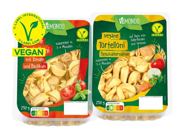Pflanzliche Tortelloni