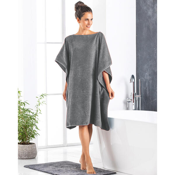 XL-Badetuch-Poncho 2in1