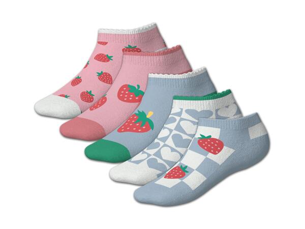 Kleinkinder Sneakersocken, 5 Paar