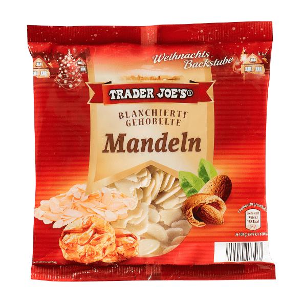 Mandelflager, hakkede mandler eller mandelmel
