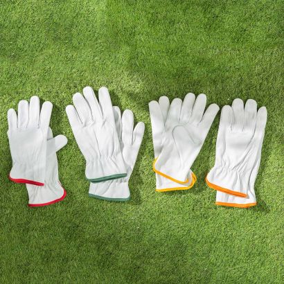 Gants de jardinage en cuir