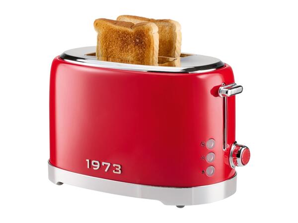 Silvercrest Red 2-Slice Toaster