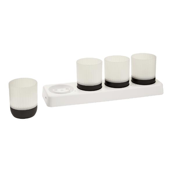 CASALUX(R) Lampes LED de salon de jardin, 4 pcs