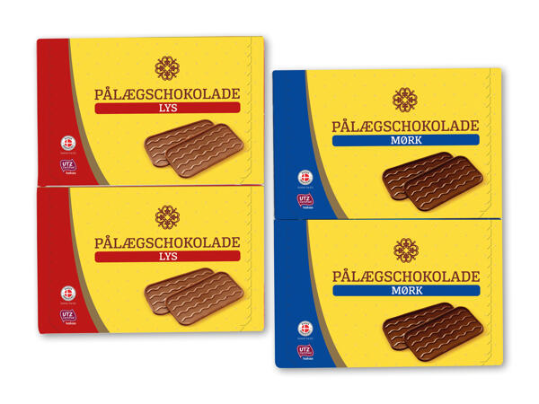 Pålægschokolade