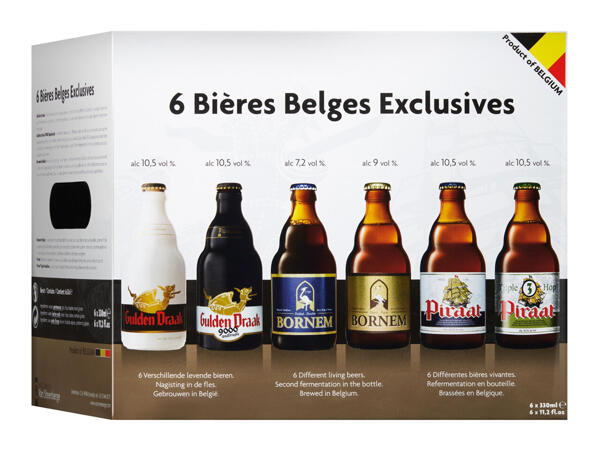 6 Exclusive Belgian Ales