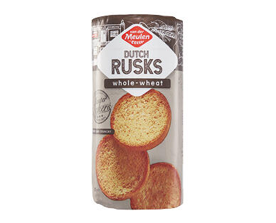 Van der Meulen Dutch Rusks Wholewheat 125g
