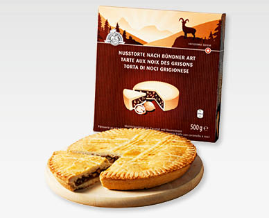 Tourte au noix des Grisons MAÎTRE PÂTISSIER