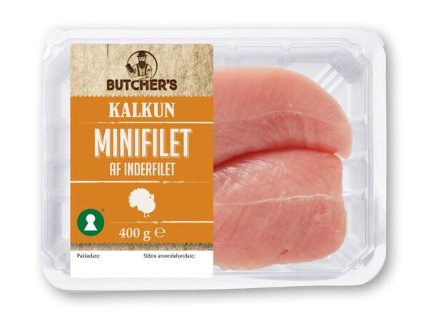 Kalkunvinger eller -minifilet