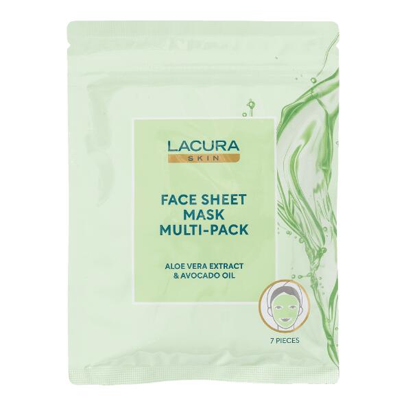 LACURA(R) 				Gezichtsmaskers, 7 st.