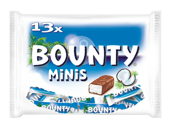 Bounty-, Twix-, Milky Way- oder Mars-Minis