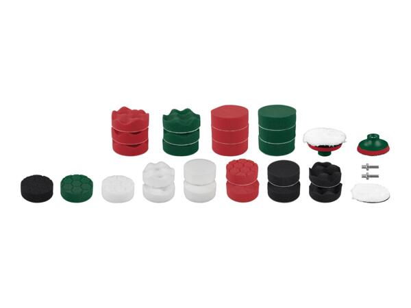 Parkside Polishing Attachment & Sponge Set - 31 Pack
