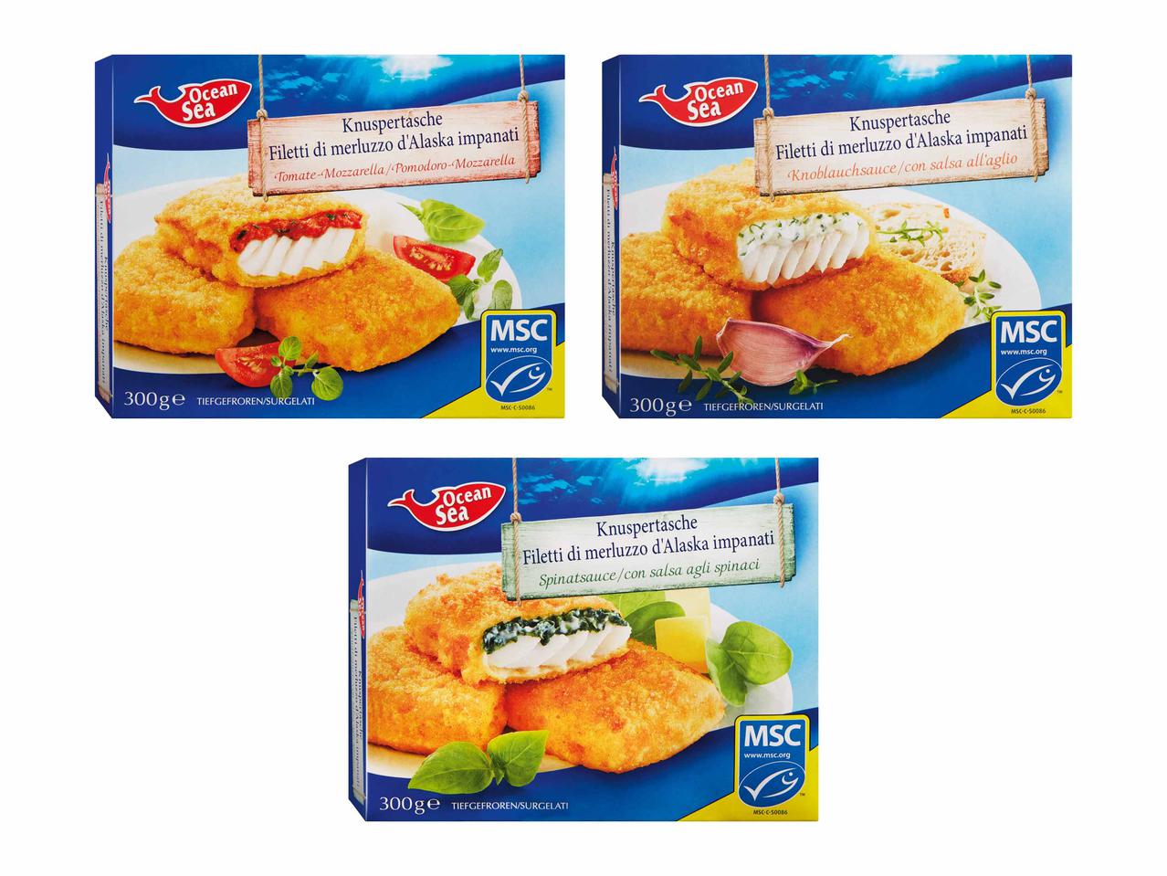 Croquettes de poisson panées MSC