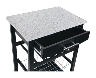 SOHL Furniture Kitchen Island With Granite Top