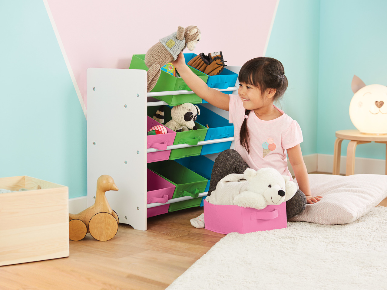 Livarno Living Kids' Storage Shelves1