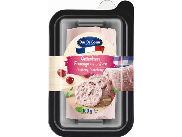 Spécialités au fromage de chèvre frais