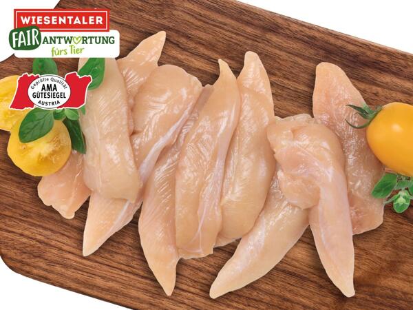 Frische Tierwohl Maishendl Innenfilets