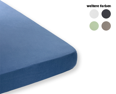 GREEN FEELING BIO Bio-Jersey-Spannleintuch
