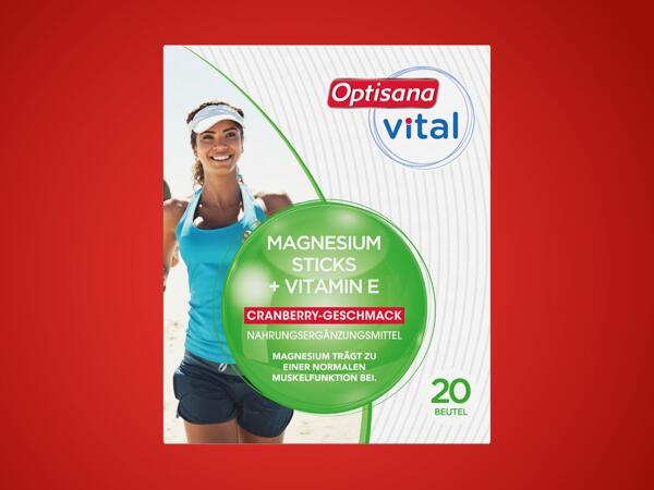Magnesium Sticks Direktgranulat Cranberry