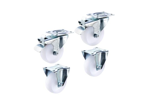 Castors, 4 or 8 pieces
