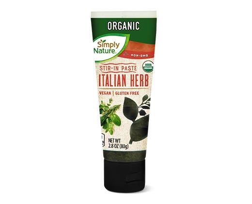 Simply Nature 
 Stir-in Paste Assorted Varieties