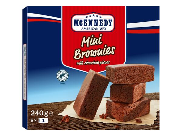 Mini chocolate brownies