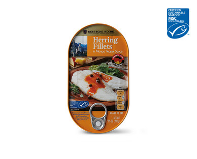Deutsche Küche Herring Fillets in Flavored Sauces